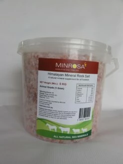 Minrosa Salt Granules 5Kg Bucket