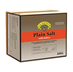 Olsson Saltlick Plain Salt 20Kg