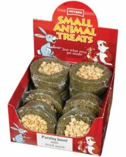 Peters Parsley Bowl Dried Apple 130G X 8