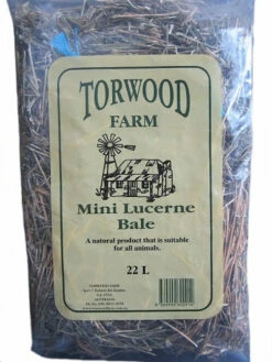 Torwood Farms Mini Lucerne Bale 22L
