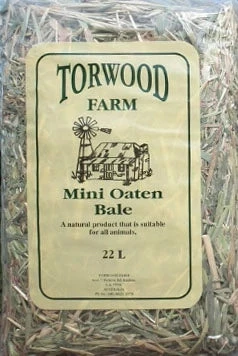 Torwood Farms Mini Oaten Bale 22L