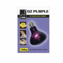 Urs Oz Purple Night Globe 100W