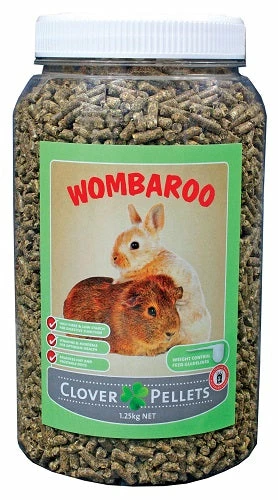 Wombaroo Clover Pellets 1.25Kg 3 Wombaroo Clover Pellets 1.25Kg