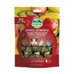 Oxbow Simple Rewards Apple & Banana Treats 85G