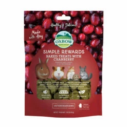 Oxbow Simple Rewards Cranberry Treats 85G
