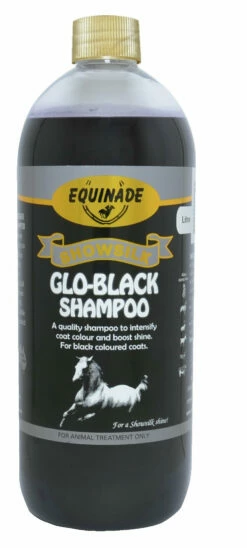 Equinade Showsilk Glo Black Shampoo 5L -AU Poultry Supplies Sales 2024 XESGBS5