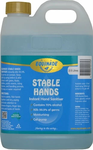 Equinade Stable Hand Stanitiser Gel 2.5L 4 Equinade Stable Hand Stanitiser Gel 2.5L - Image 2
