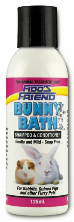 Fido'S Friend Bunny Bath Shampoo & Conditioner 125Ml