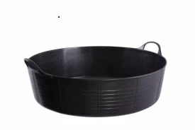 Tubtrug Large Shallow 35L Black 4 Tubtrug Large Shallow 35L Black - Image 2