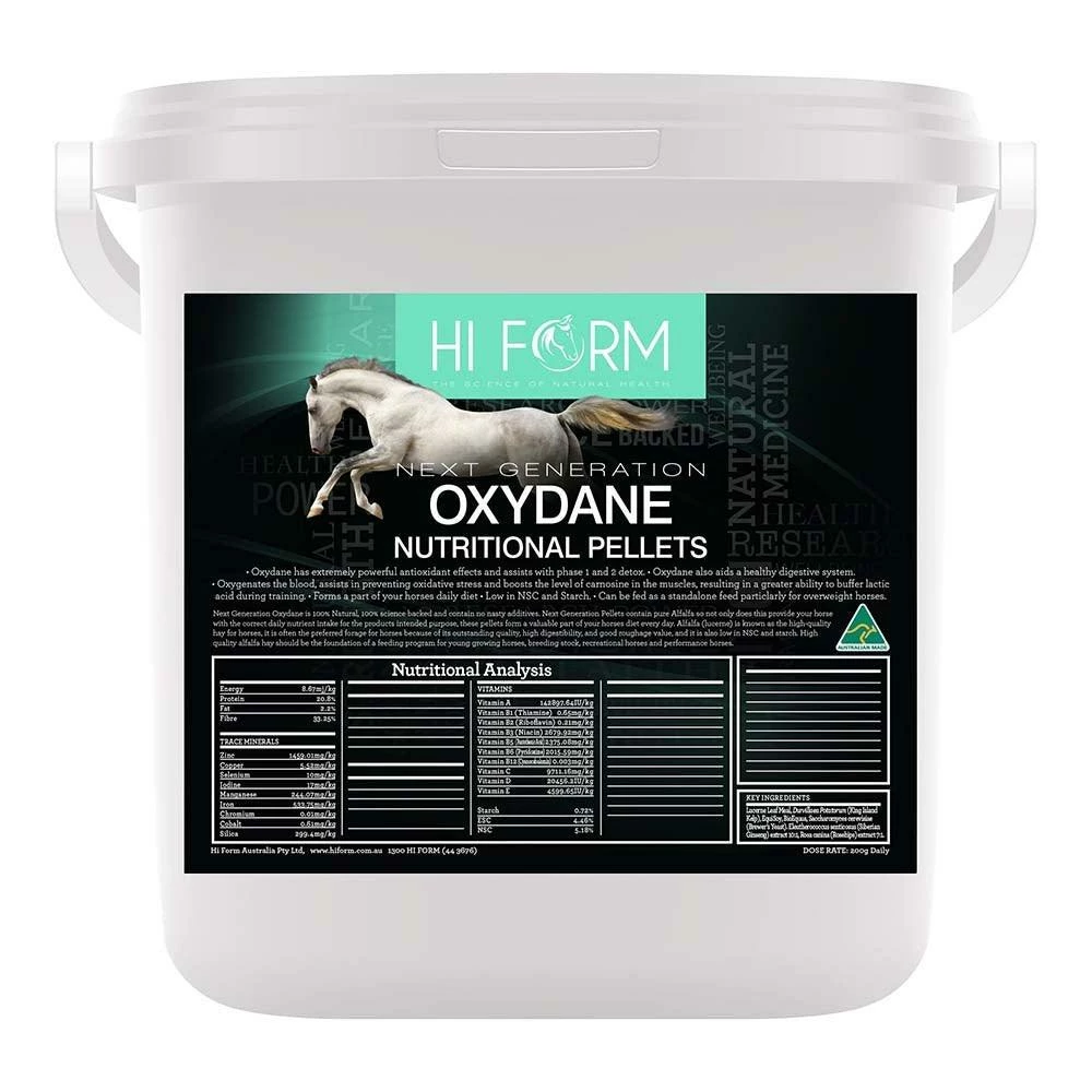 Hi Form Oxydane Next Gen Nutritional Pellet 10Kg 3 Hi Form Oxydane Next Gen Nutritional Pellet 10Kg