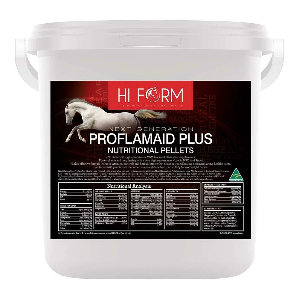 Hi Form Proflam Aid Plus Next Gen Nutritional Pellet 5Kg 3 Hi Form Proflam Aid Plus Next Gen Nutritional Pellet 5Kg