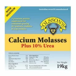 Olsson Saltlick Calcium Molasses + 10% Urea 19Kg