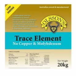 Olsson Saltlick Trace Element