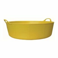 Tubtrug Large Shallow 35L Yellow