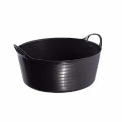 Tubtrug Small Shallow 15L Black
