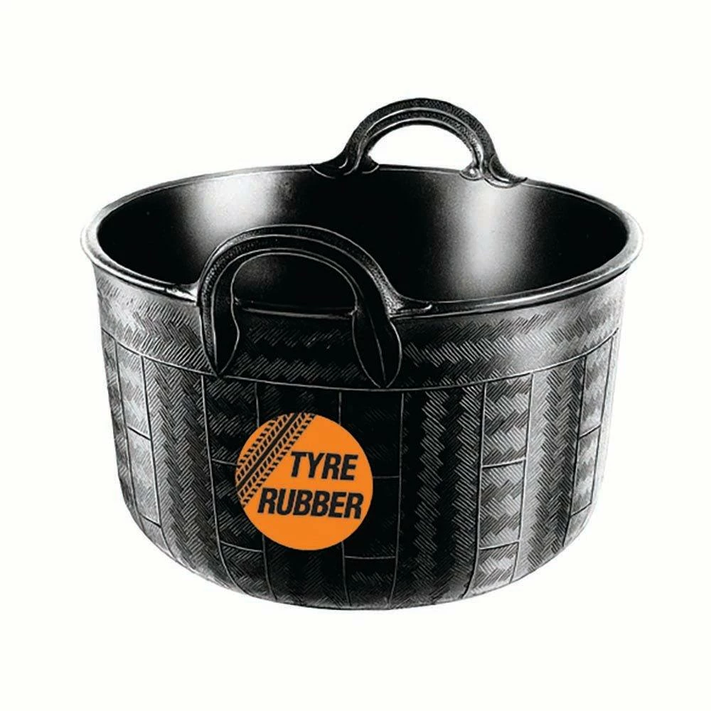 Tubtrug Tyre Rubber Feeder Large 2 Handle 30L 3 Tubtrug Tyre Rubber Feeder Large 2 Handle 30L